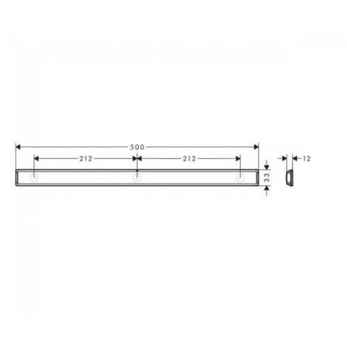 Полотенцедержатель Hansgrohe Wallstoris 27902700 - 2