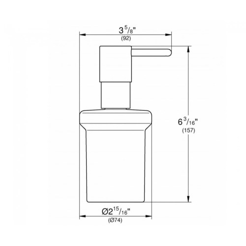 Дозатор для жидкого мыло Grohe Essentials 40394AL1 - 2