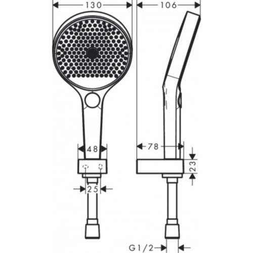 Лійка дляручного душу Hansgrohe Rainfinity 26852000 - 2