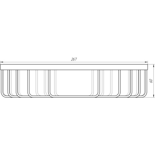Полка для ванной Globus Lux BS 8499 9694900304195795 - 2