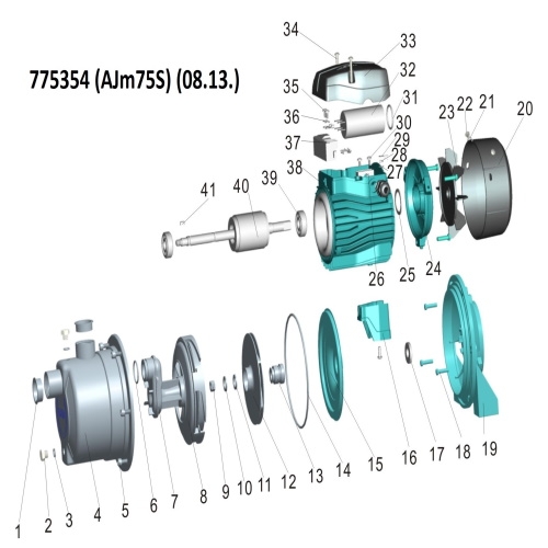 Поверхностный насос центробежный Aquatica Leo 775354 - 2
