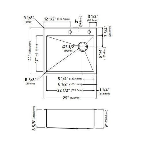 Кухонна мийка Kraus Standart Pro KHT411-25 - 2