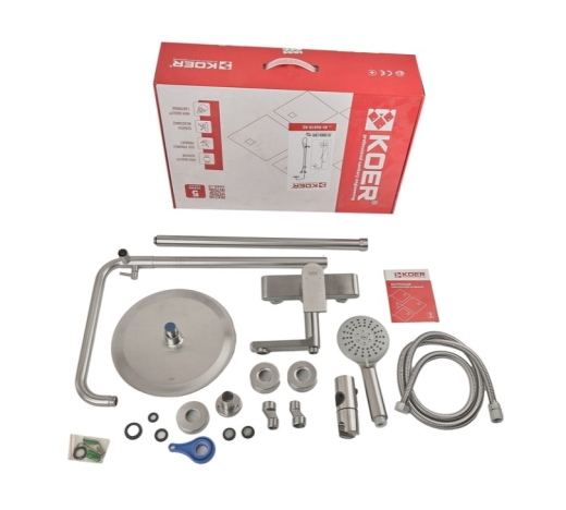 Душова система Koer KI-56015-02 нерж (KR4784) - 9