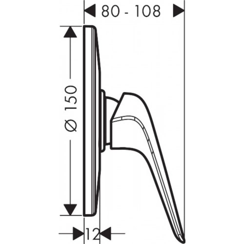 Змішувач для душу Hansgrohe Novus 71067000 - 2