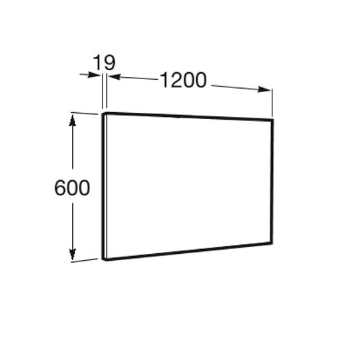 Дзеркало Roca Victoria Basic 120x60 A812330406 - 2