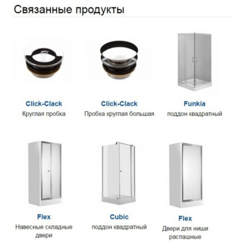 Душовий піддон Deante Corner 80x80 KTC_042B - 3
