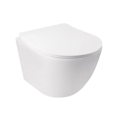 Комплект: Инсталляция: Qtap Nest QT0133M425 + Панель смыва: Qtap Nest QT0111M06029SAT + Унитаз с сиденьем: Qtap Jay QT07335176W QT07335176W0133M425M06029SAT - 3