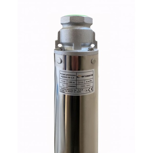 Насос глубинный центробежный Optima PM 4QJm4/20 1,5 кВт 9694900304192401 - 2