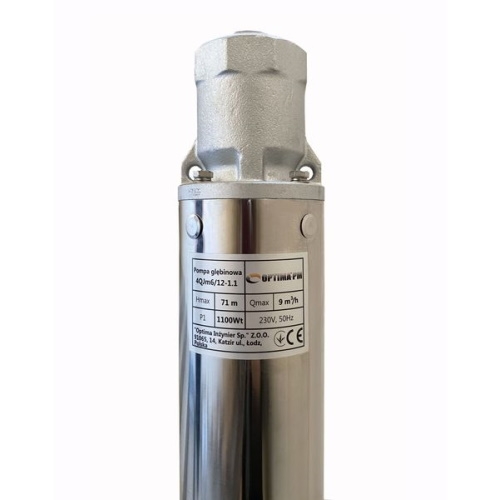 Насос глубинный центробежный Optima PM 4QJm6/16 1,5 кВт 9694900304192405 - 000017632 - 2