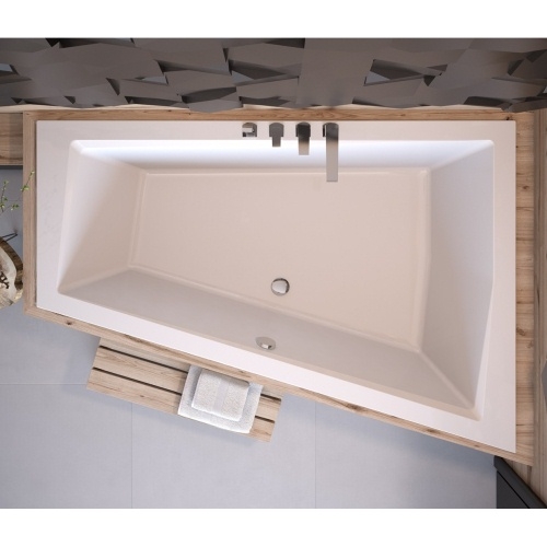 Ванна акрилова Besco Intima Duo 180x125R - 3
