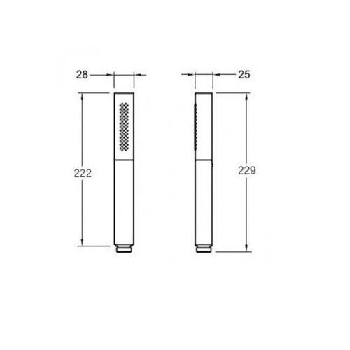 Душова лійка Jacob Delafon Shift Ellipse Е45892-СР - 2