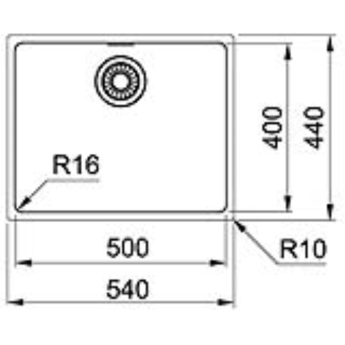 Кухонна мийка Franke Maris MRX 110-50 122.0598.741 - 2