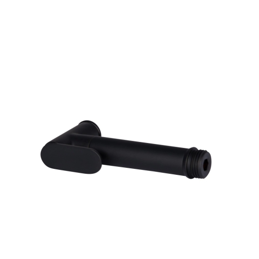 Лійка для гігієнічного душу округла Qtap Rucni Black Matt (QT889910842855OB) - 3