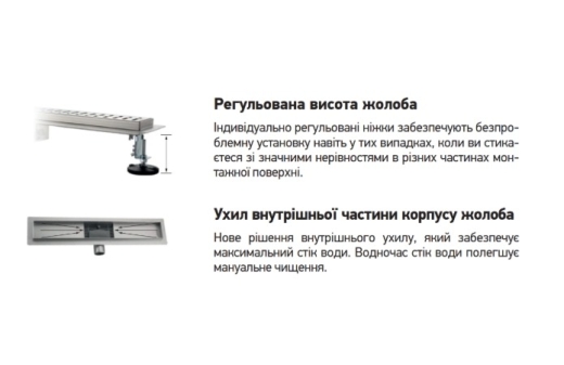 Душовий трап Koer FD29-70x700 (KR3278) - 2