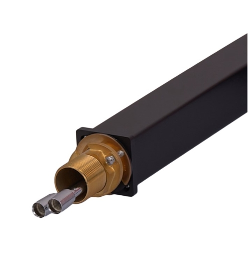 Смеситель для умывальника Koer KB-11009-05 высокий, черный (KR3501) - 5