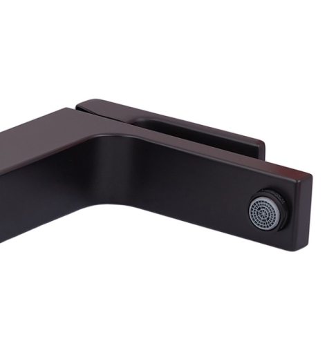 Смеситель для умывальника Koer KB-10009-05 черный (KR3499) - 4