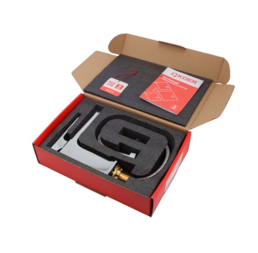 Смеситель для умывальника Koer KB-10009-01 хром (KR3498) - 6