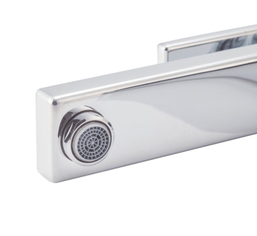 Смеситель для умывальника Koer KB-11009-01 высокий, хром (KR3500) - 4