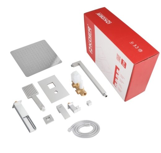 Вбудована душова система Koer KB-68007-01 хром (KR3466) - 10