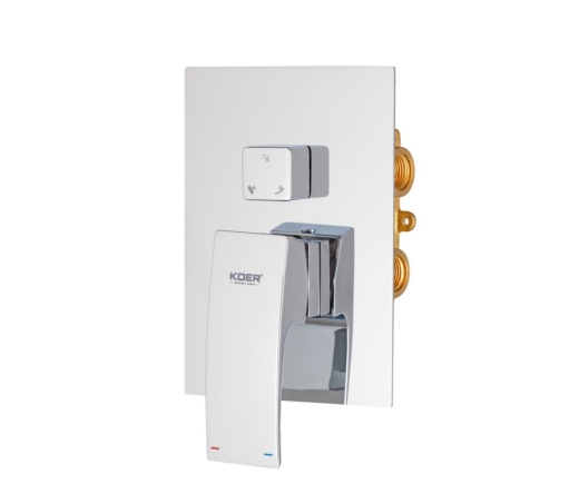 Вбудована душова система Koer KB-68007-01 хром (KR3466) - 4