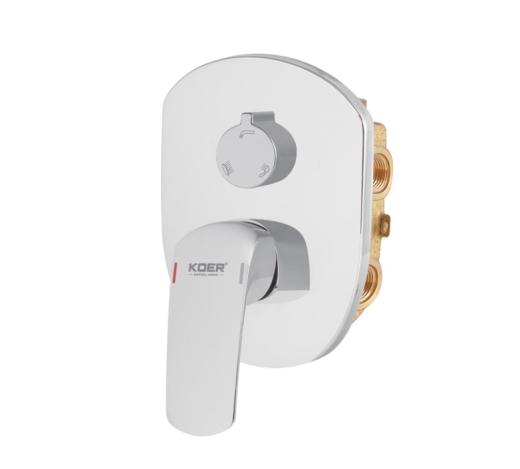 Вбудована душова система Koer KB-64008-01 хром (KR3476) - 5