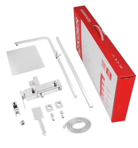 Душова система Koer KB-56009-01 хром (KR3506) - 8