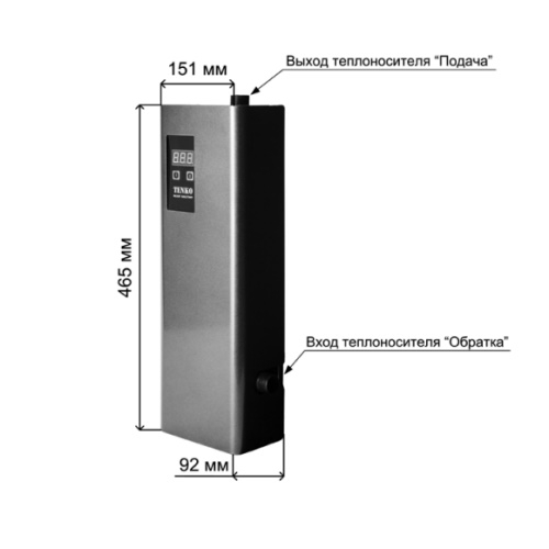 Котел електричний Tenko Mini Digital 3_220 DKEМ 3,0_220 - 4