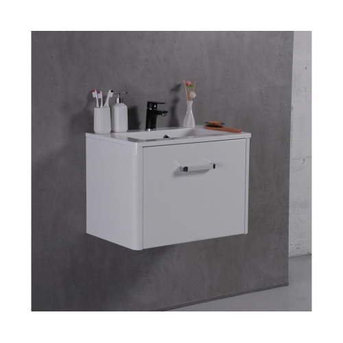 ТумбаFancy Marble FIJI 60 з умивальником Annabelle, Fiji 60 + 4006101 - 1
