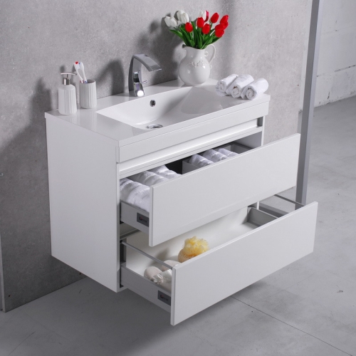 Тумба Fancy Marble Borneo 900 з умивальником Amelia 900, Borneo 900 + 0709101 - 3