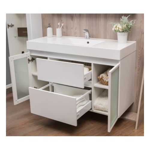 Тумба Fancy Marble Barbados 3 с умывальником Nadja, Barbados 3 (ШН-82 +  0212101)W - 3