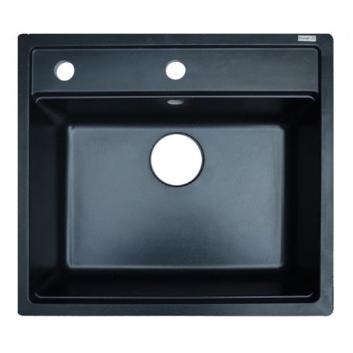 Кухонна мийка Borgio 570х510 Q-570X510 BLACK - 1