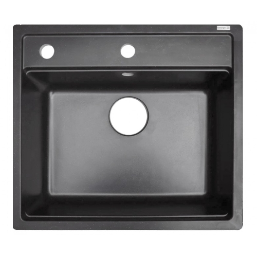 Кухонна мийка Borgio 570х510 Q-570X510 GRAFIT - 1