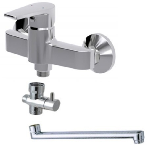 Змішувач для ванни та душу Cersanit VERO LONG SPOUT S951-242 - 3