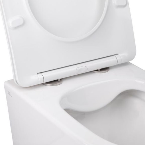 Набір інсталяція Qtap 3 в 1 Nest з панеллю змиву + унітаз з сидінням Swan QT16335178W0133M425M11111SAT - 5