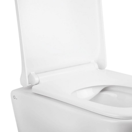 Унітаз підвісний Qtap Tern сидінняSlim Soft-close QT1733052ERW - 5