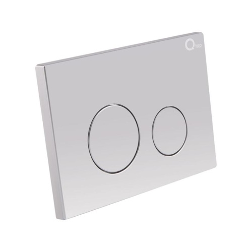 Набор инсталляция 4 в 1 Qtap Nest ST  с круглой панелью смыва QT0133M425M11111SAT - 4