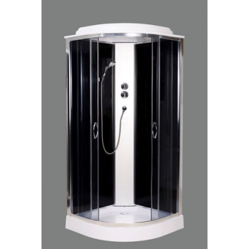 Гідромасажний бокс AquaStream GLS 80 Black Low 18627 - 1