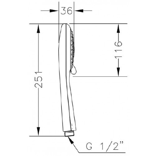 Лійка для ручного душа GENEBRE Kode DXO3 45 - 4
