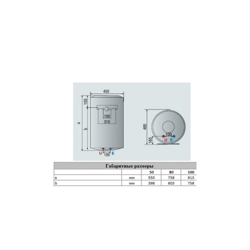Водонагреватель Ariston Pro1 Eco Dry 100 1,8К PL сухой тэн 9694900304192015 - 000017204 - 4
