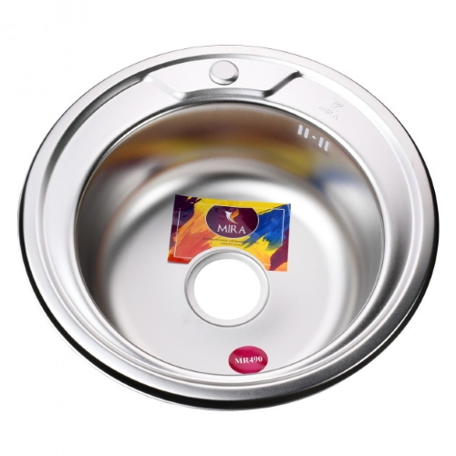 Кухонна мийка Mira MR 490 E Satin 9694900304189409 - 000014444 - 1