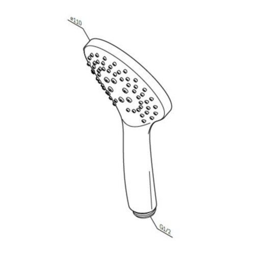 Лійка для душа AM.PM Gem F0290100 - 3