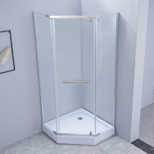 Душова кабіна Lidz Dozorca SC90x90.CRM.LOW.TR LDSC9090CRMLOWTR - 5