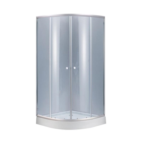 Душевая кабина Lidz Latwa SC80x80.SAT.LOW.GR LLASC8080SLGSET - 1