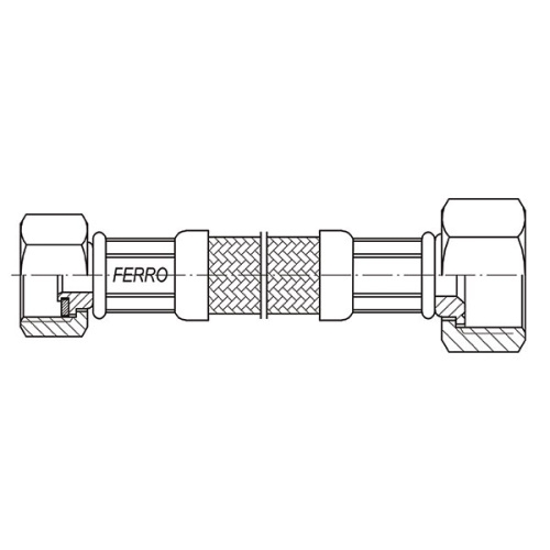 Гибкая подводка Ferro PWS72 - 2