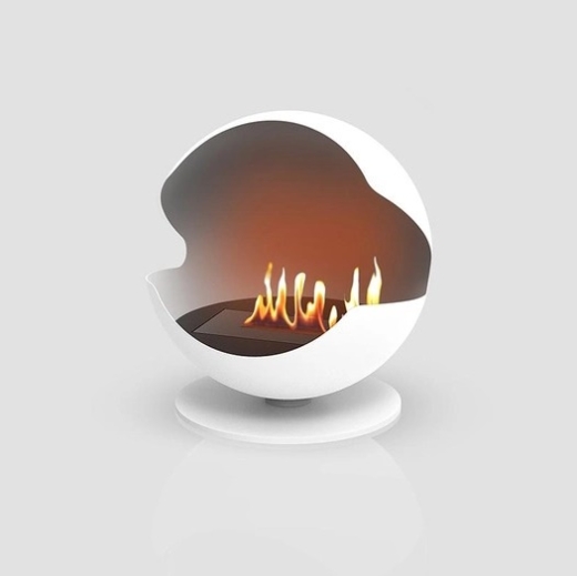Напольный дизайнерский экокамин Gloss Fire Sfera-m2 - 1