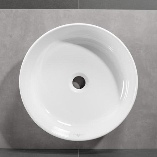Раковина накладна на стільницю Villeroy & Boch Collaro Ø40 см (4A184001) - 2