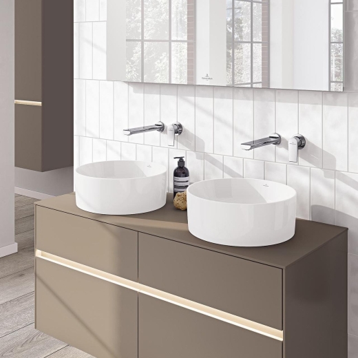 Раковина накладна на стільницю Villeroy & Boch Collaro Ø40 см (4A1840R1) - 2