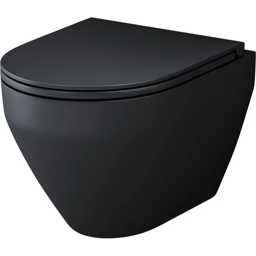 Підвісний унітаз AM.PM Spirit V2.0 чорний C701700MBSC - 1