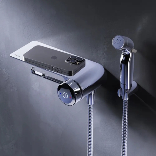 Гігієнічний душ із змішувачем AM.PM X-Joy TouchReel хром латунь 55x40мм F0H85A800 - 3