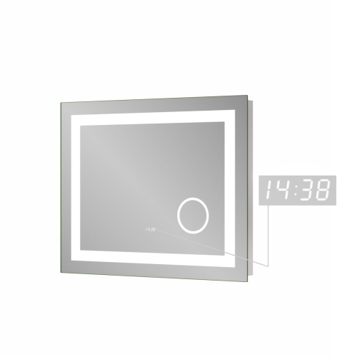 Дзеркало Sanwerk Ultra Mega 80*65 LED 2835IR, W-W-S ZU0000136 - 1